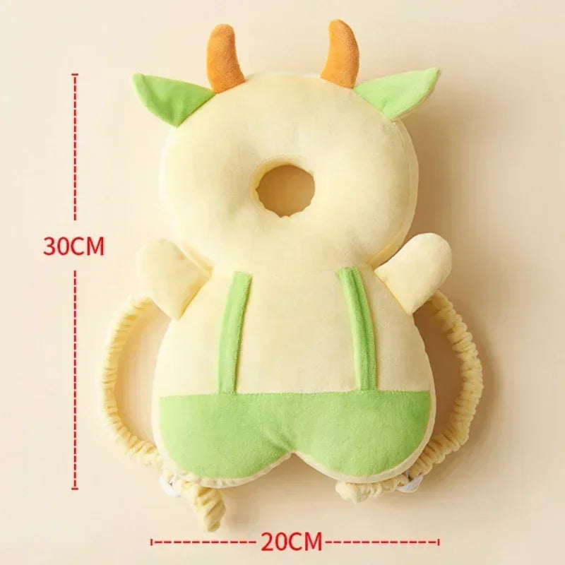 1-3T Toddler Baby Head Safety Cushion Soft Back Protector Angel Bee Cartoon Pillow Protective Headgear