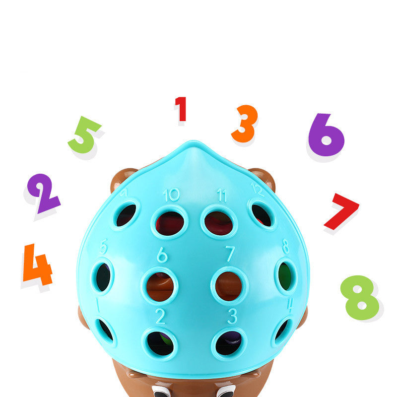 Hedgehog spelling educational toys