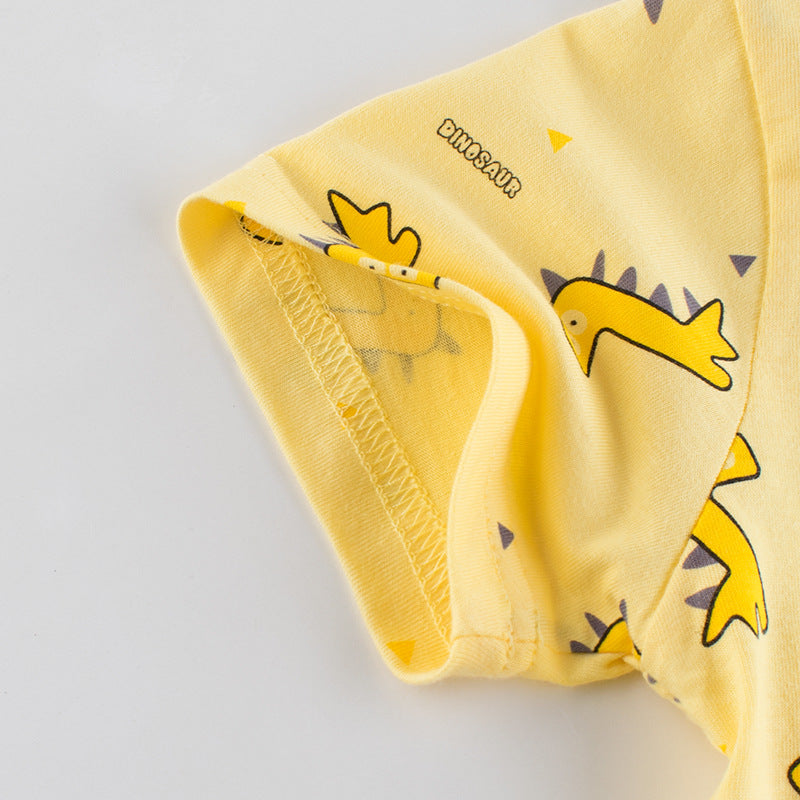 Children's Short-Sleeved T-Shirt Male Baby Clothes