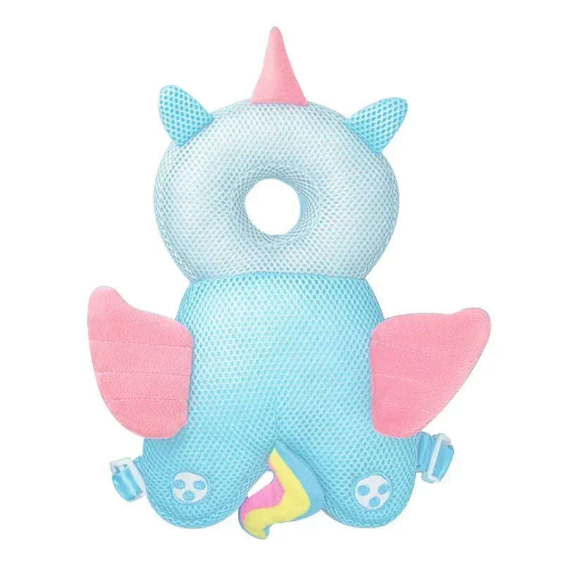 1-3T Toddler Baby Head Safety Cushion Soft Back Protector Angel Bee Cartoon Pillow Protective Headgear