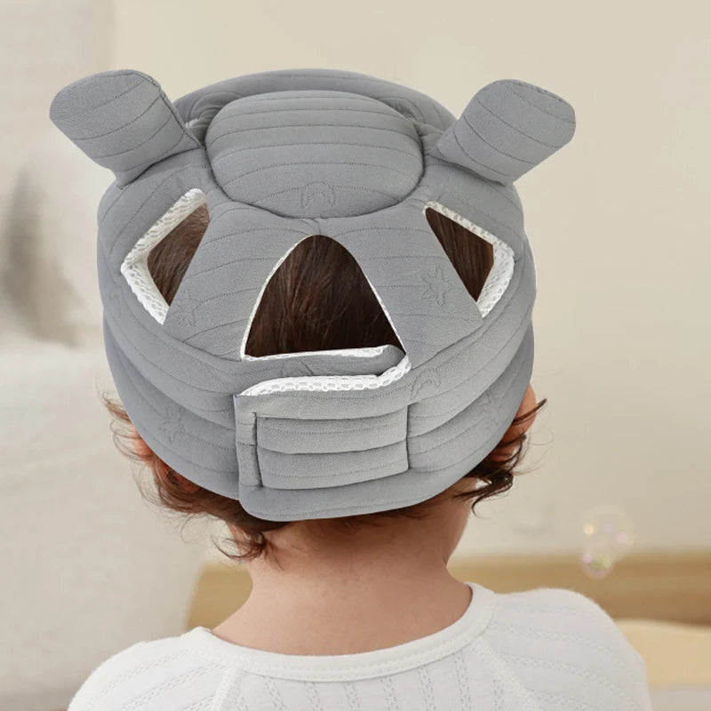 Baby First Steps Safety Helmet – Soft 360° Head Protection Cushion for Crawling & Walking Babies