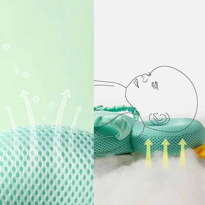 1-3T Toddler Baby Head Safety Cushion Soft Back Protector Angel Bee Cartoon Pillow Protective Headgear