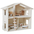Baby Simulation Small Villa Assembled Doll Room Toys