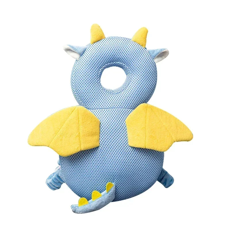 1-3T Toddler Baby Head Safety Cushion Soft Back Protector Angel Bee Cartoon Pillow Protective Headgear