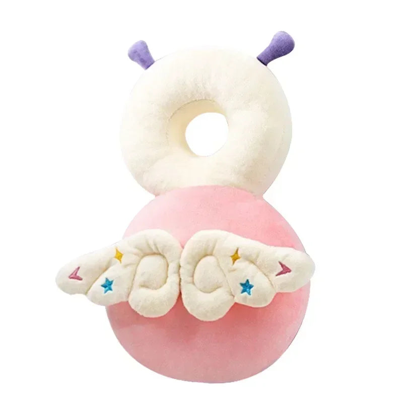 1-3T Toddler Baby Head Safety Cushion Soft Back Protector Angel Bee Cartoon Pillow Protective Headgear