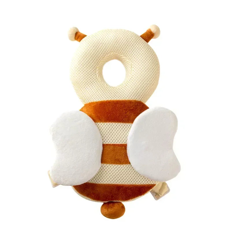 1-3T Toddler Baby Head Safety Cushion Soft Back Protector Angel Bee Cartoon Pillow Protective Headgear