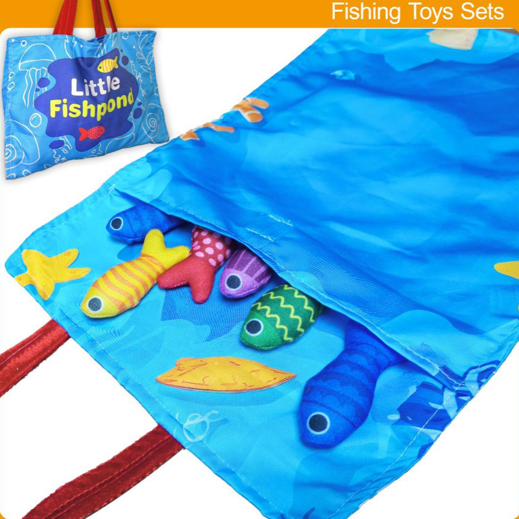 Baby Fishing Toys Fabric Crawling Game Mat Three-dimensional Early Education Toys
