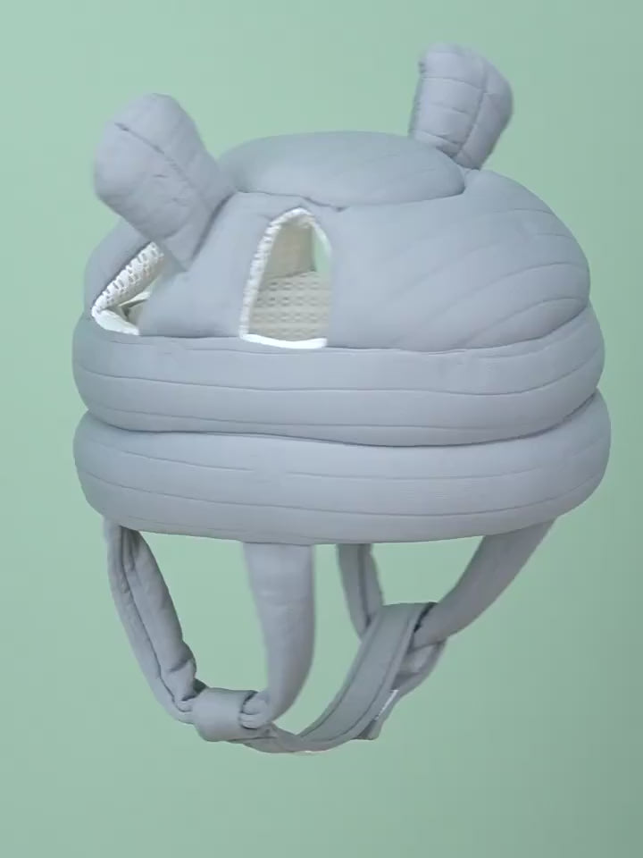 Baby First Steps Safety Helmet – Soft 360° Head Protection Cushion for Crawling & Walking Babies